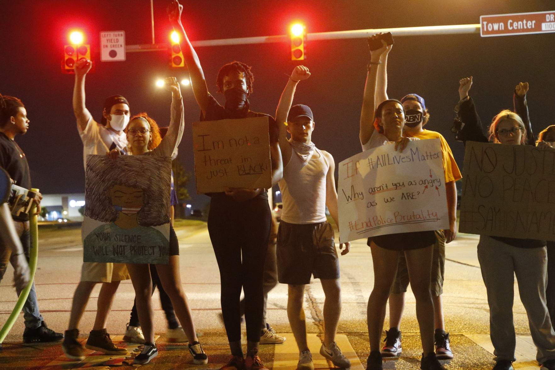 Tulsa Hills Protest